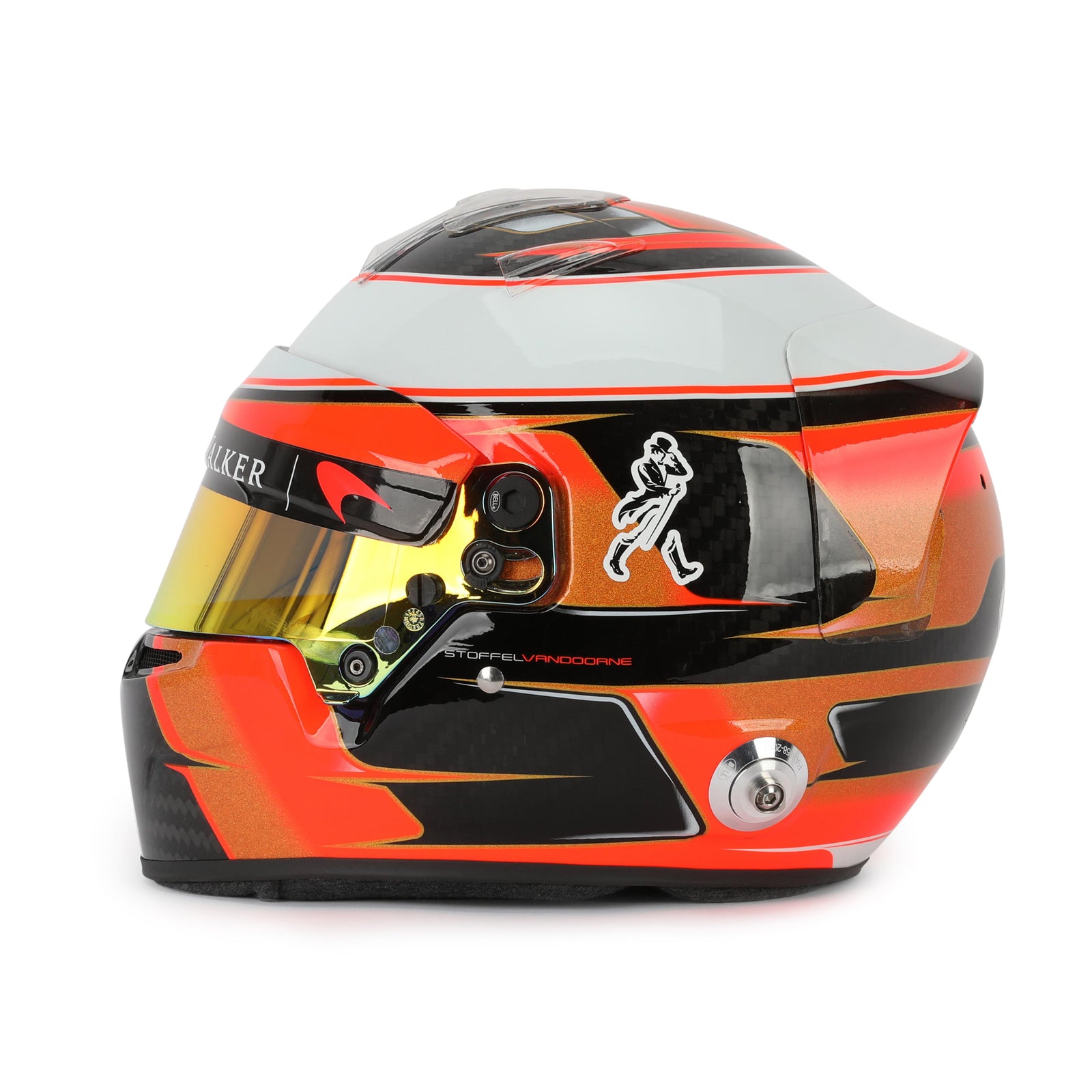 LOT 040 - Stoffel Vandoorne 2017 McLaren Replica 1:1 Scale Helmet