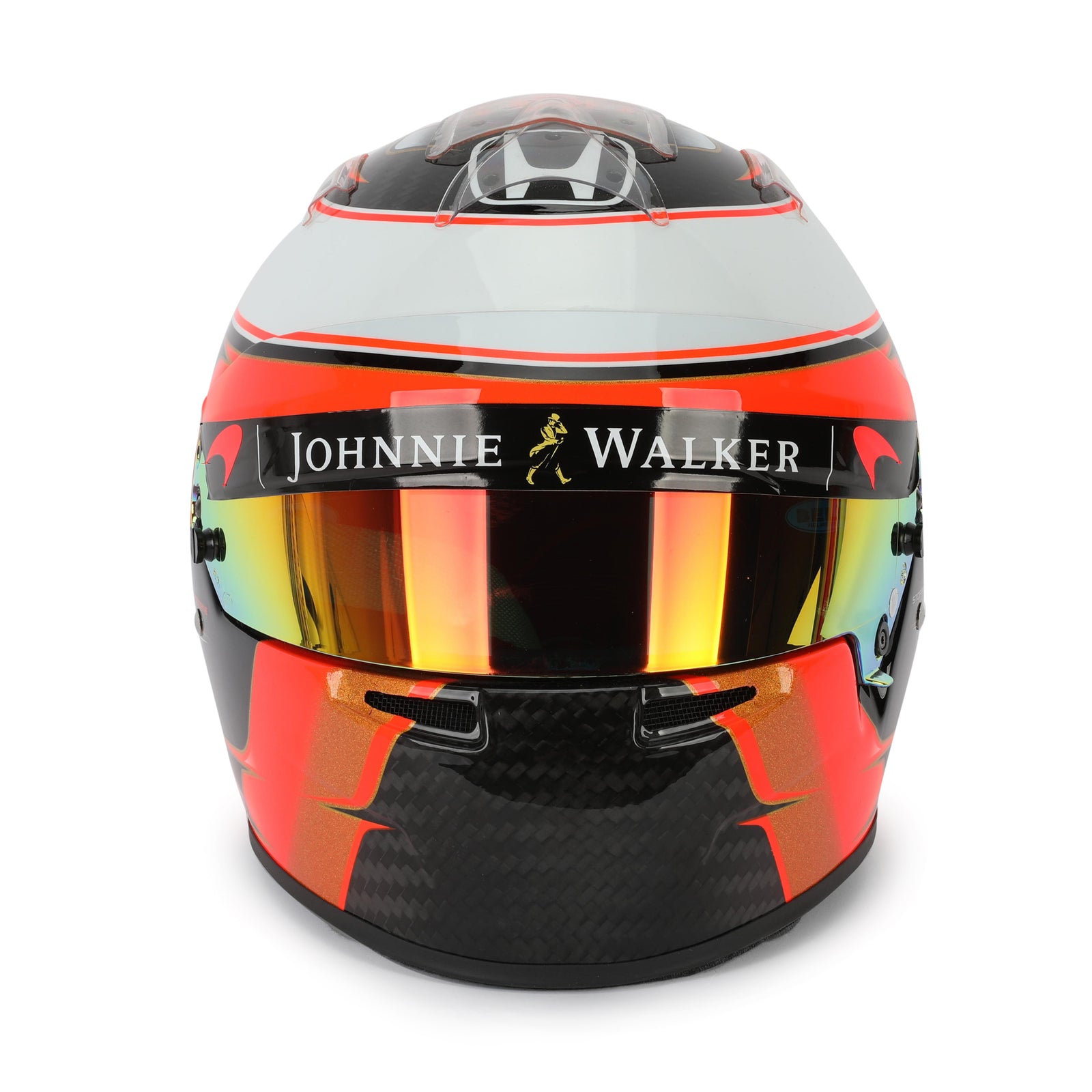 LOT 040 - Stoffel Vandoorne 2017 McLaren Replica 1:1 Scale Helmet
