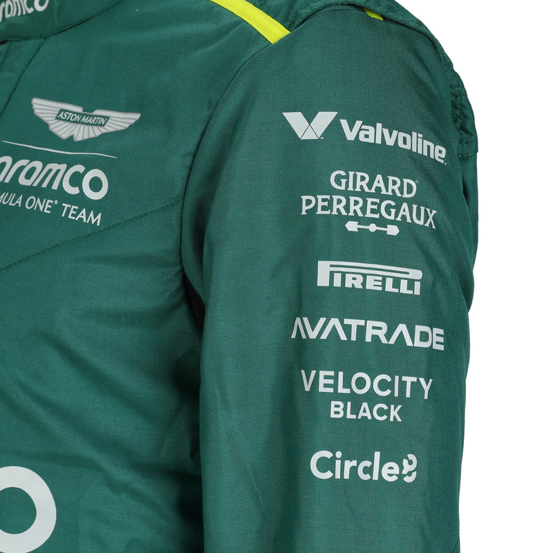 Stoffel Vandoorne 2024 Season used Aston Martin Aramco Formula One Team Suit
