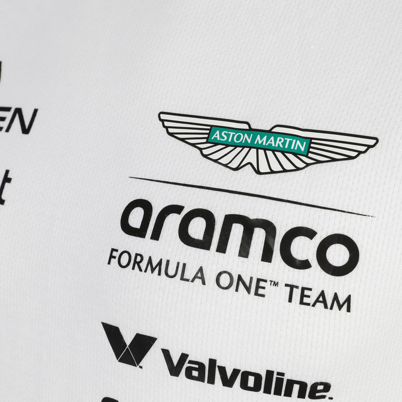 Un-used Stoffel Vandoorne 2025 Aston Martin Aramco Formula One Team Nomex from the Brazil GP display