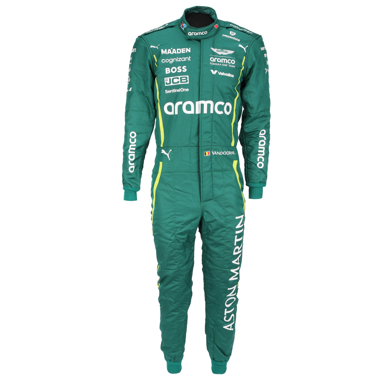 Stoffel Vandoorne 2025 Aston Martin Aramco F1® Team Race Spec Suit