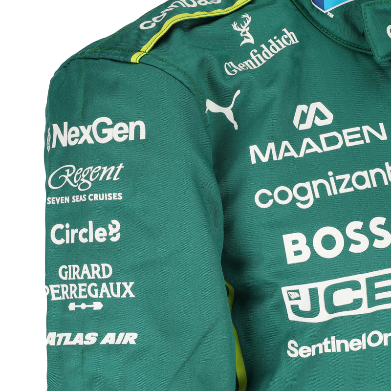 Aston Martin Aramco Formula 1 Stoffel Vandoorne 2025 race suit motorsport memorabilia collectible