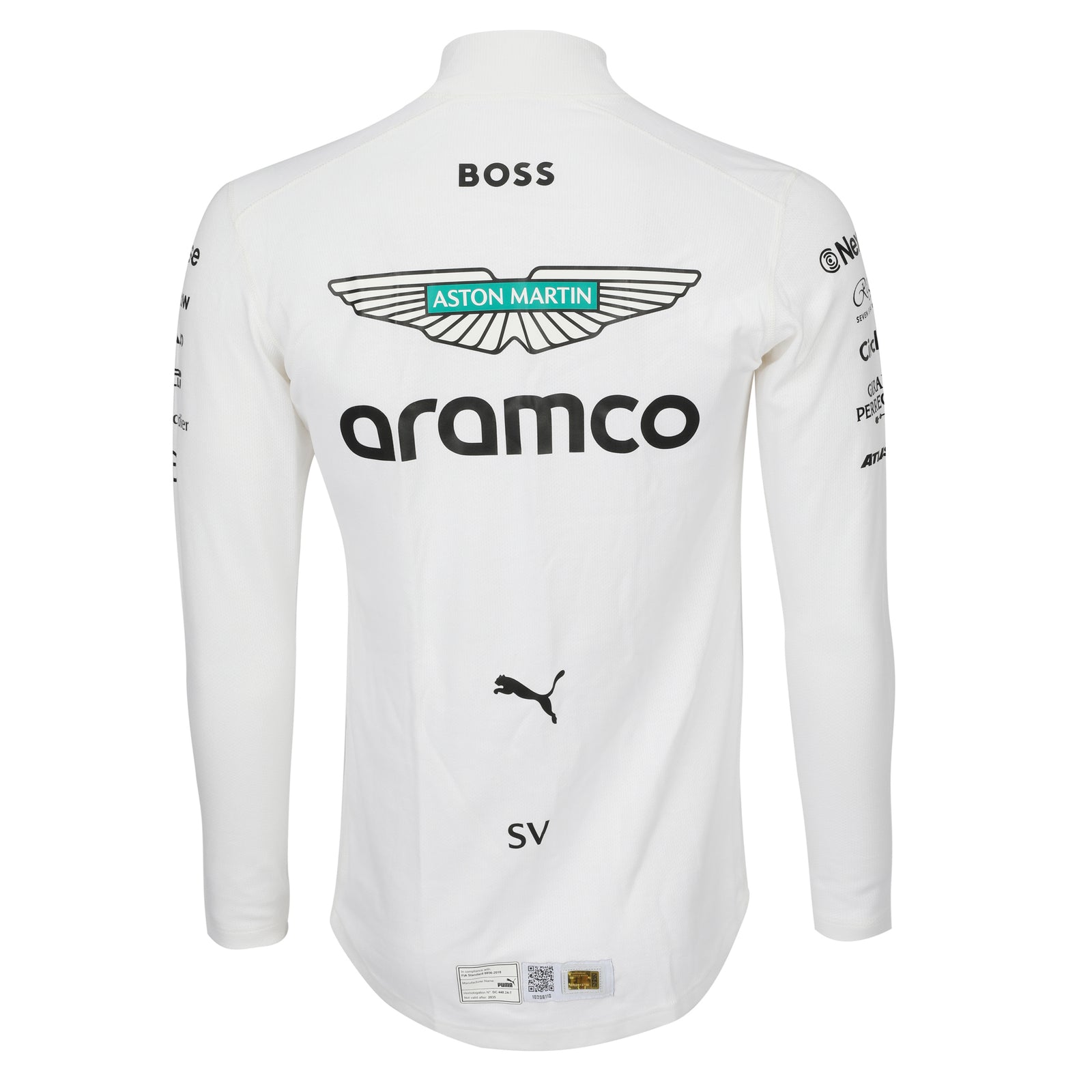 Auction LOT 034 - Stoffel Vandoorne 2025 Aston Martin Aramco Formula One Team Nomex