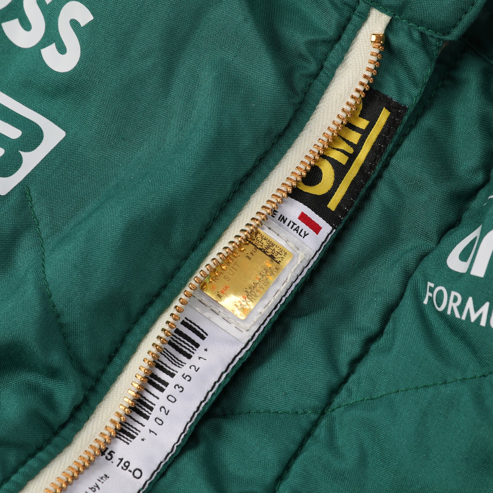 LOT 277 - Tina Hausmann Un-Signed Used Aston Martin Aramco F1 Team 2024 Season Suit