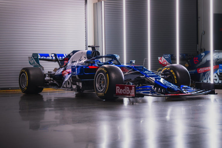 Toro Rosso STR14-04 P2 finishing rolling chassis from the 2019 Formula 1 season, premium motorsport collector piece