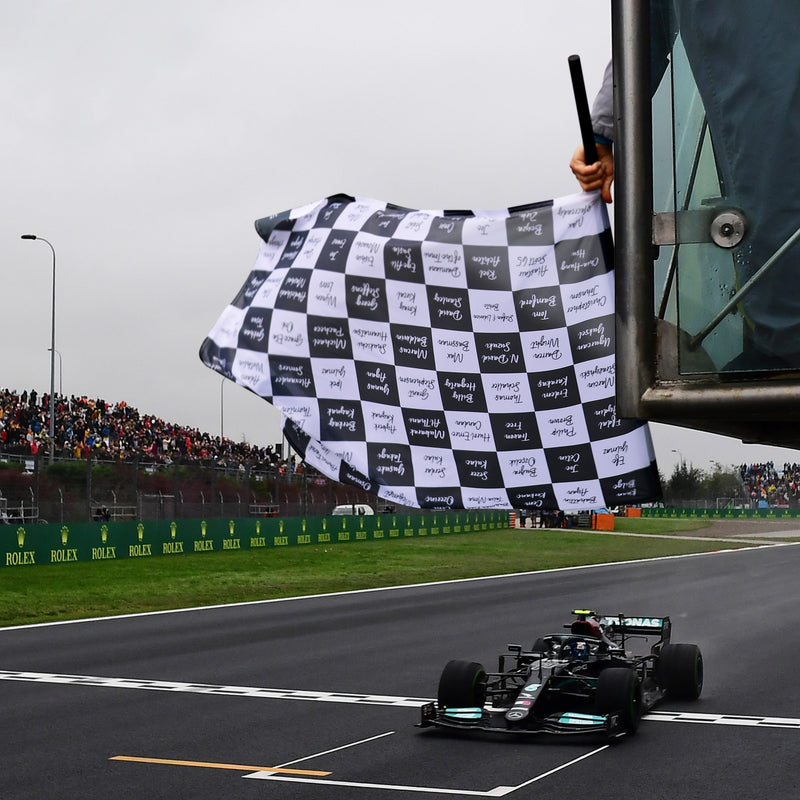 Turkish Grand Prix 2027 personalised F1® chequered flag with your name official Formula 1 memorabilia