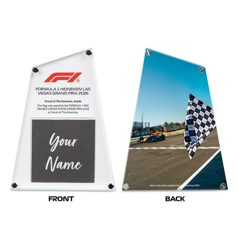 Own the Chequered Flag - 2026 United States Grand Prix