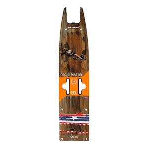 Oscar Piastri 2025 McLaren F1 Team practice-used front skid plank wall art from the United States Grand Prix authentic Formula 1 memorabilia