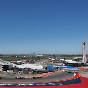Formula 1 United States Grand Prix 2027 personalised chequered flag featuring your chosen name