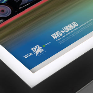 Arvid Lindblad 2026 Visa Cash App Racing Bulls F1 Team FC Livery Edition replica bodywork and photo, premium Formula 1-inspired collector piece