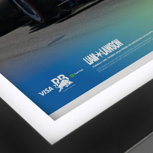 Liam Lawson 2026 Visa Cash App Racing Bulls F1 Team FC Livery Edition replica bodywork and photo, premium Formula 1-inspired collector piece