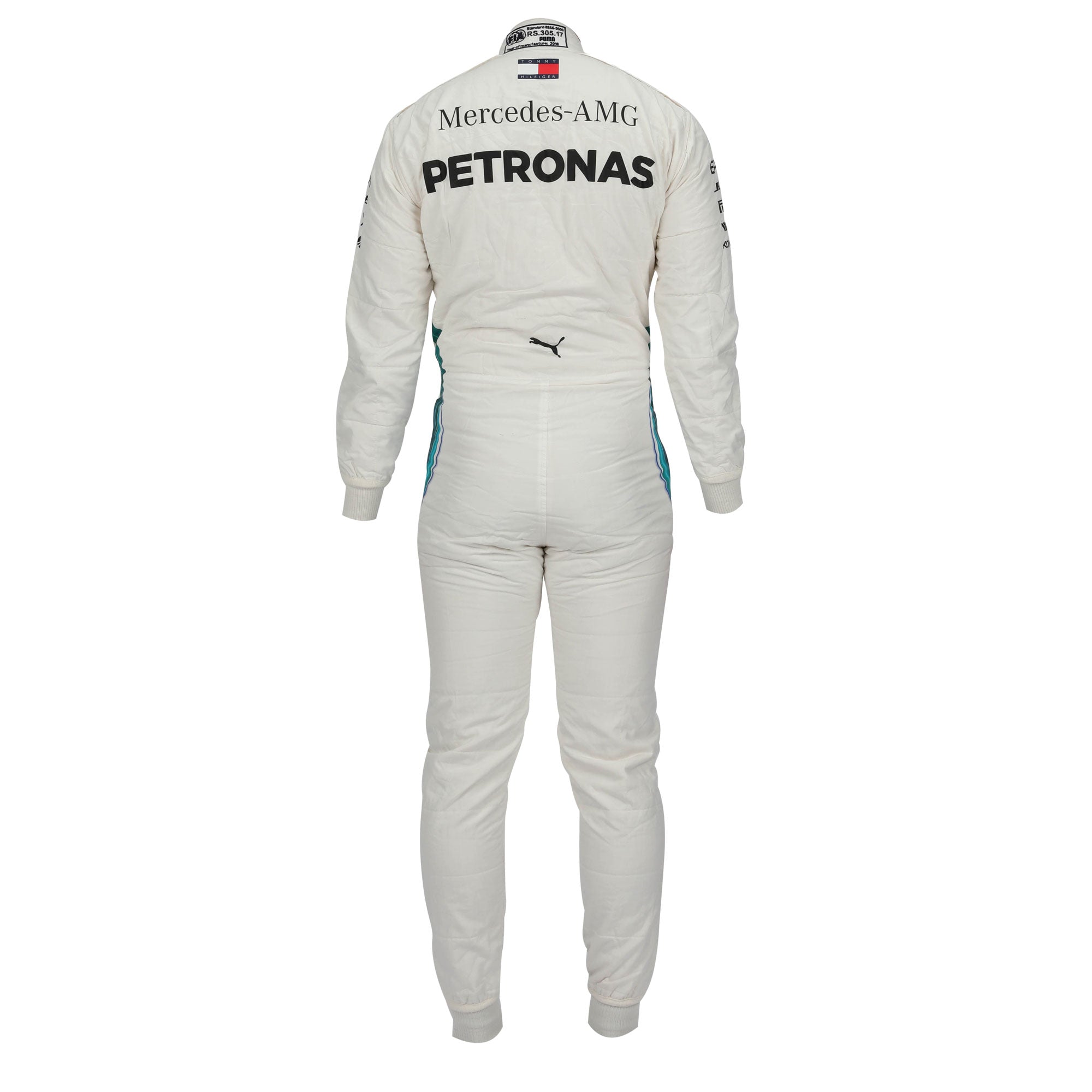 Valtteri Bottas Mercedes AMG Petronas Race Used Suit – 2018 Formula 1 Season 