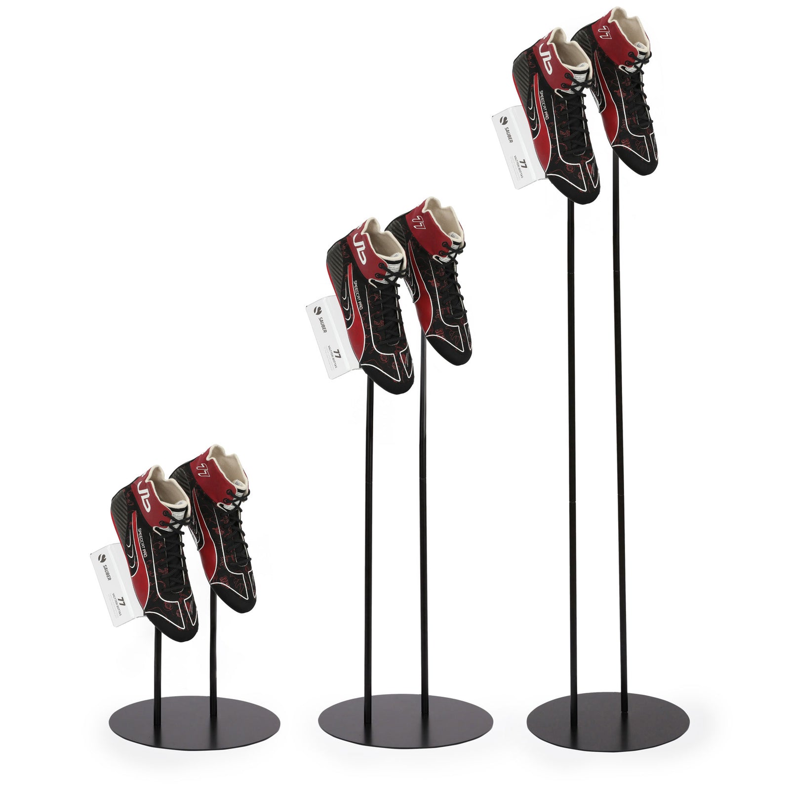 LOT 652 - Valtteri Bottas Signed Replica 2023 Alfa Romeo F1 Team Stake Race Boots