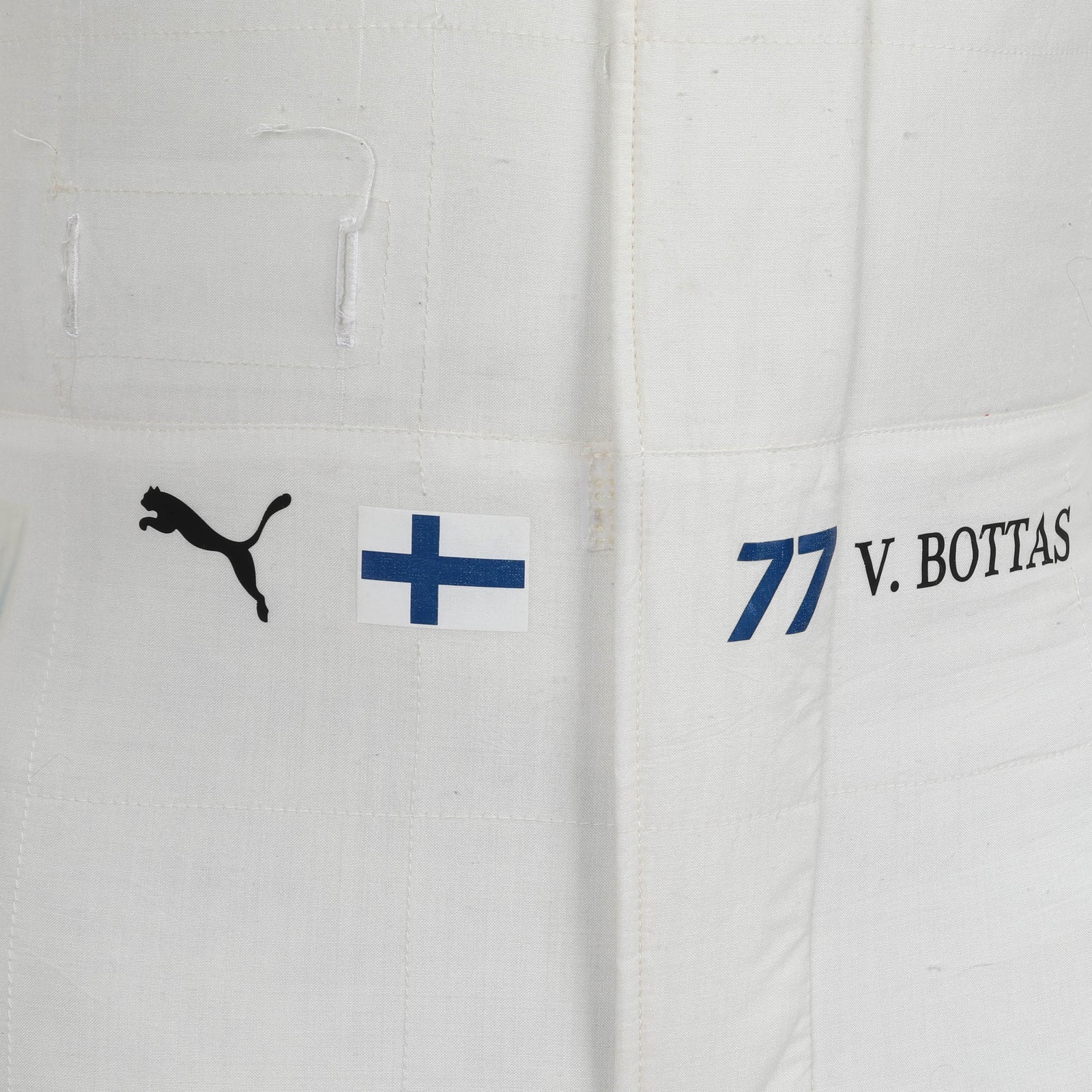 LOT 008 - Valtteri Bottas Un-Signed 2017 Race Weekend Used Mercedes-AMG Petronas F1 Team Race Suit - Australia - S/N 00137627