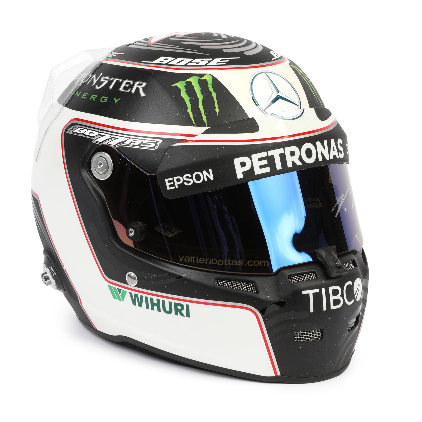 Valtteri Bottas 2017 Signed Official Replica Helmet