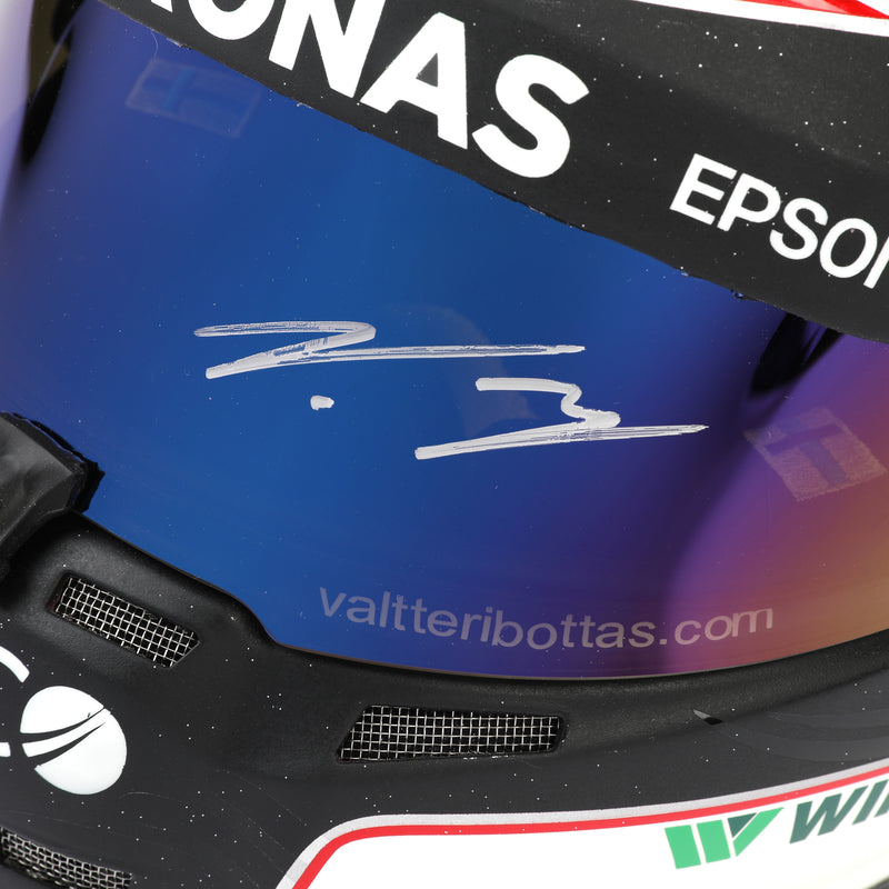 Valtteri Bottas 2017 Signed Official Replica Helmet