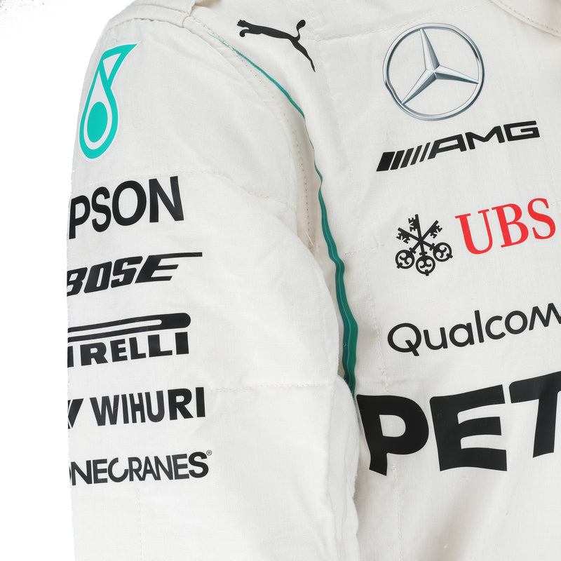Mercedes AMG Petronas Formula 1 Valtteri Bottas 2018 Brazil GP race suit collector piece