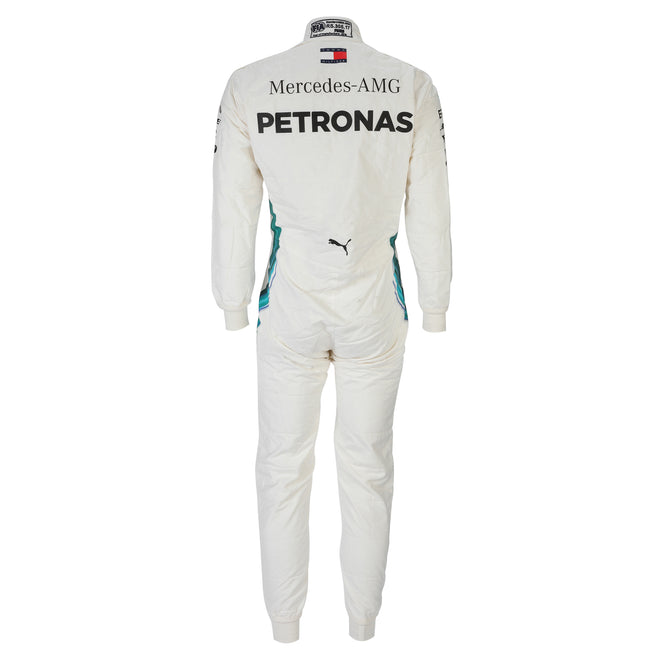 Valtteri Bottas 2018 Mercedes-AMG Petronas Grand Prix Used Race Suit – Singapore GP