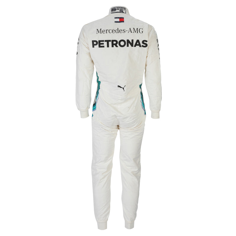 Valtteri Bottas 2018 Mercedes-AMG Petronas Grand Prix Used Race Suit – Singapore GP
