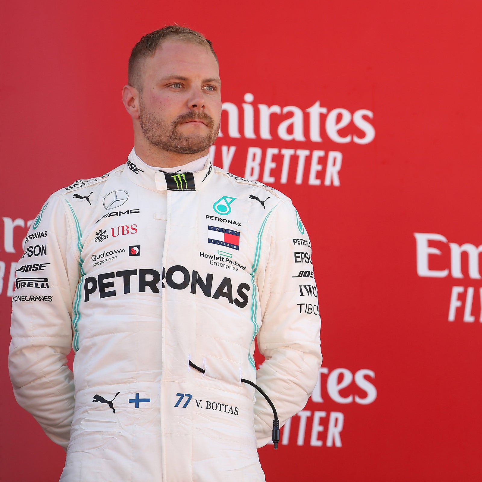 Valtteri Bottas Mercedes AMG Petronas 2019 Race Suit - Spanish GP