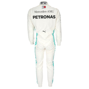 Mercedes Formula 1 Team Valtteri Bottas 2019 Azerbaijan Grand Prix race suit collector display
