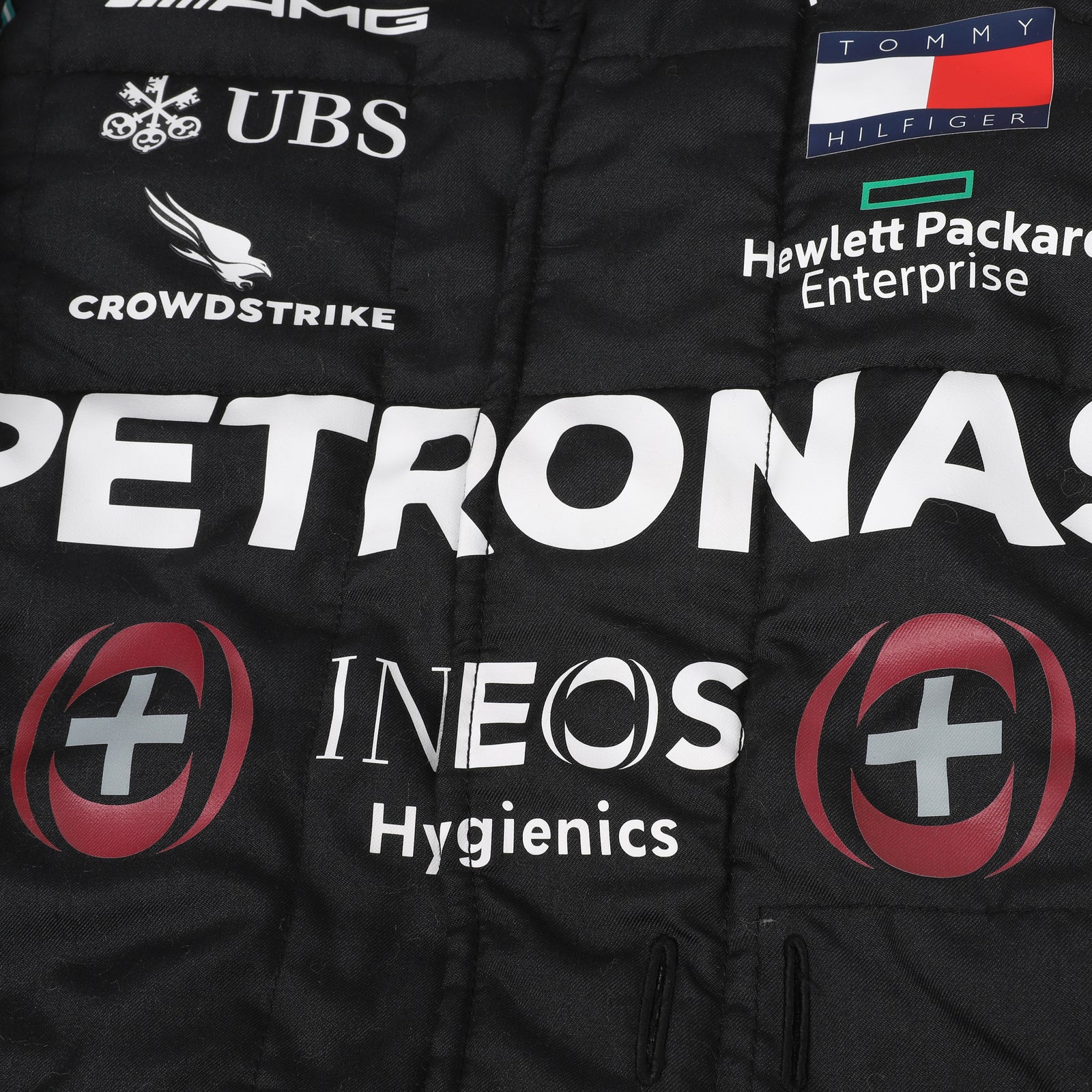 The Silverstone Auction LOT 006 - Valtteri Bottas 2020 Race Weekend Used Suit - 70th Anniversary GP