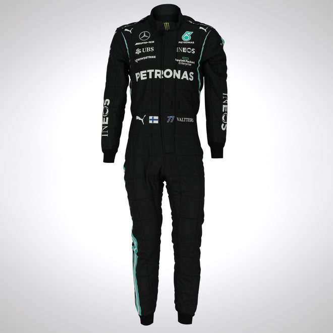 Valtteri Bottas 2020 Race-Used Mercedes-AMG Petronas Formula One Team Suit