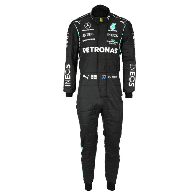 Miami Auction LOT 045 - Valtteri Bottas 2021 Mercedes Race Suit – Dutch Grand Prix, Race Used