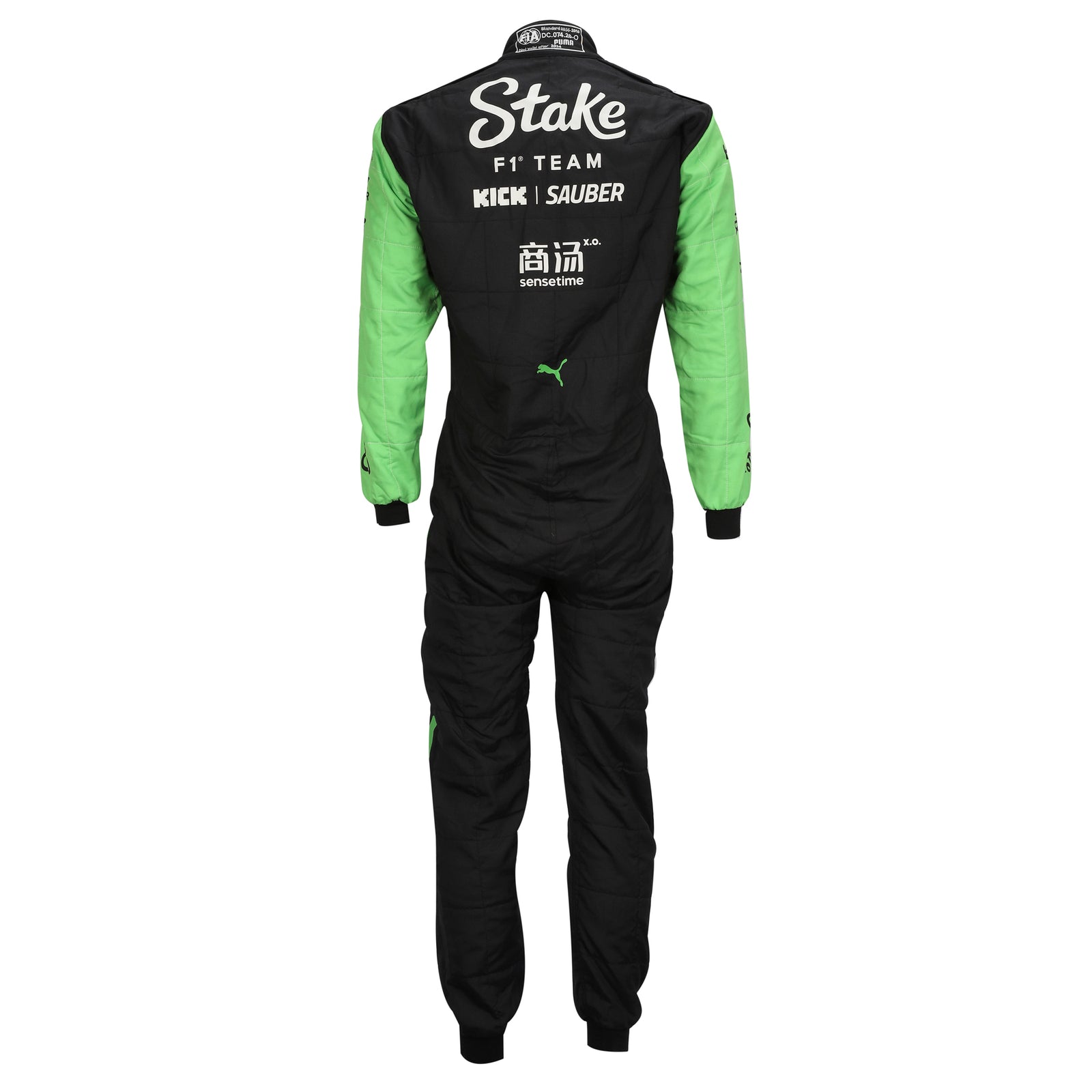 Valtteri Bottas Signed 2024 Stake F1 Team Kick Sauber Grand Prix Used Race Suit - Brazilian GP