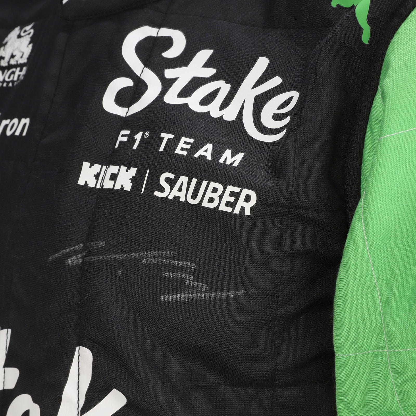 Valtteri Bottas Signed 2024 Stake F1 Team Kick Sauber Grand Prix Used Race Suit - Brazilian GP