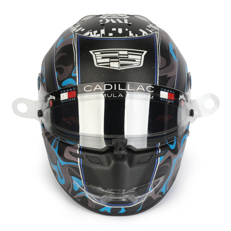 Valtteri Bottas First-Ever Cadillac Race-Used Helmet 2026 - Australian GP