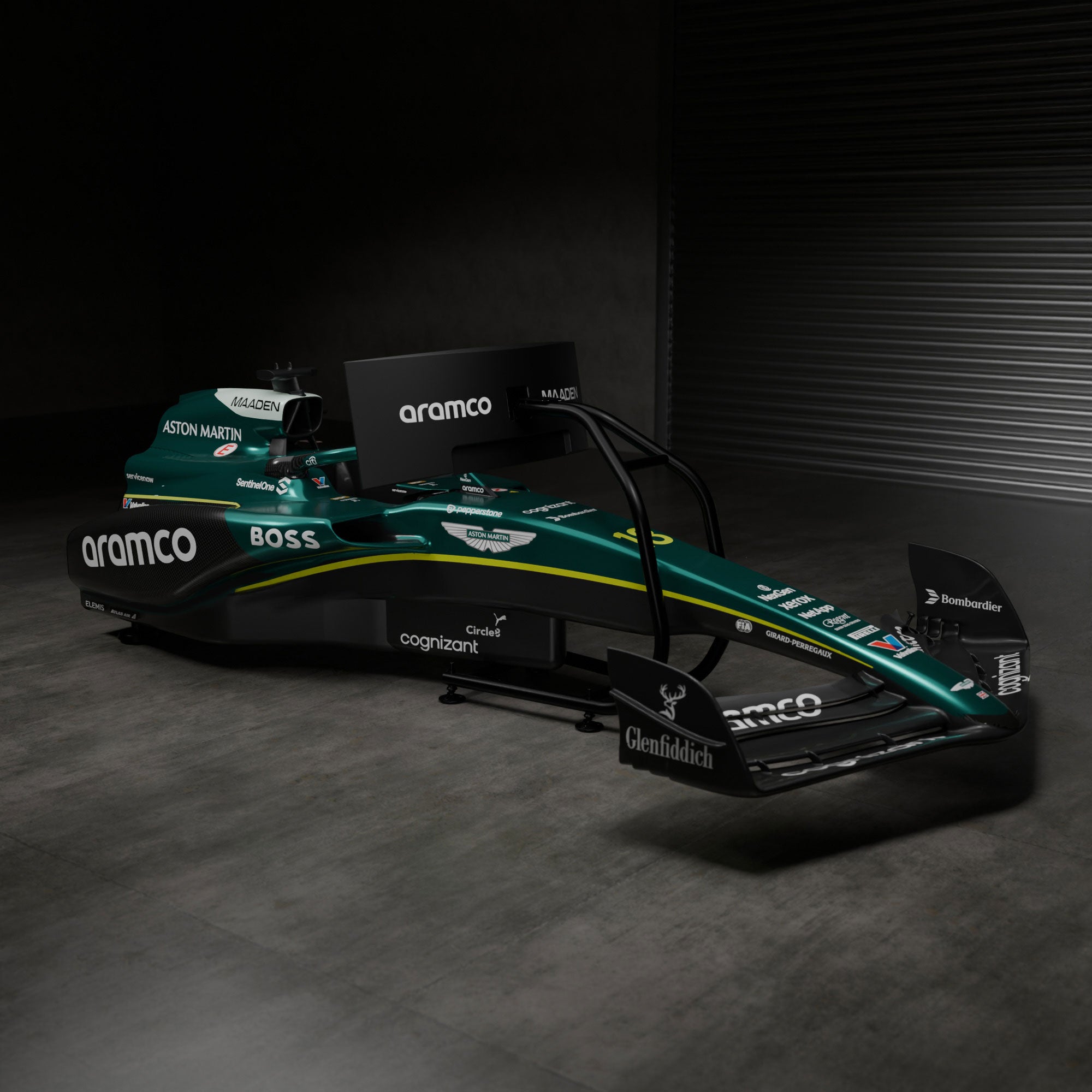 Aston Martin Aramco F1® Team 2025 AMR25 Motion Simulator