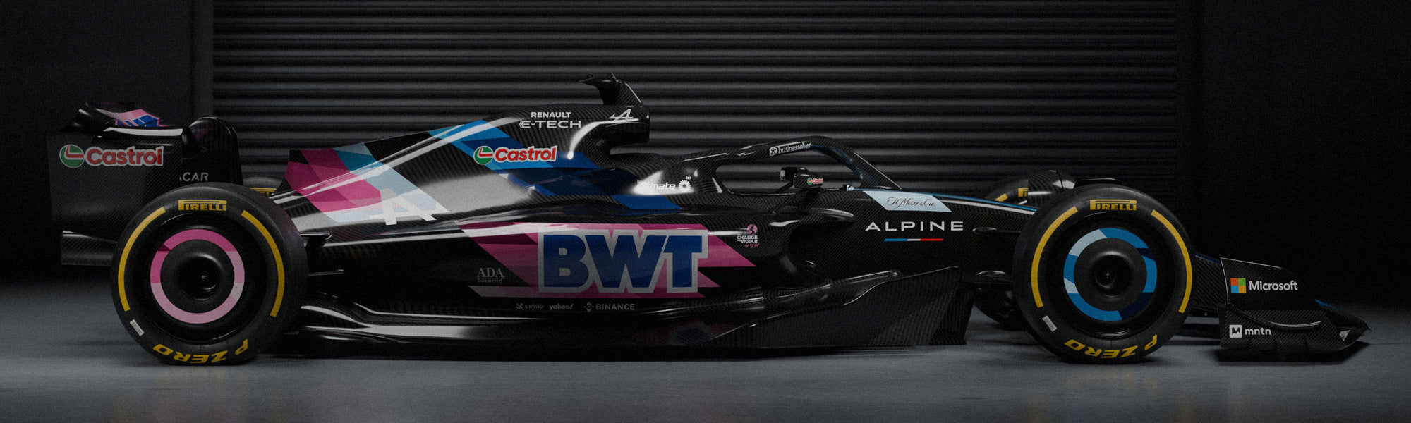 Official BWT Alpine F1 Team A524 Show Car
