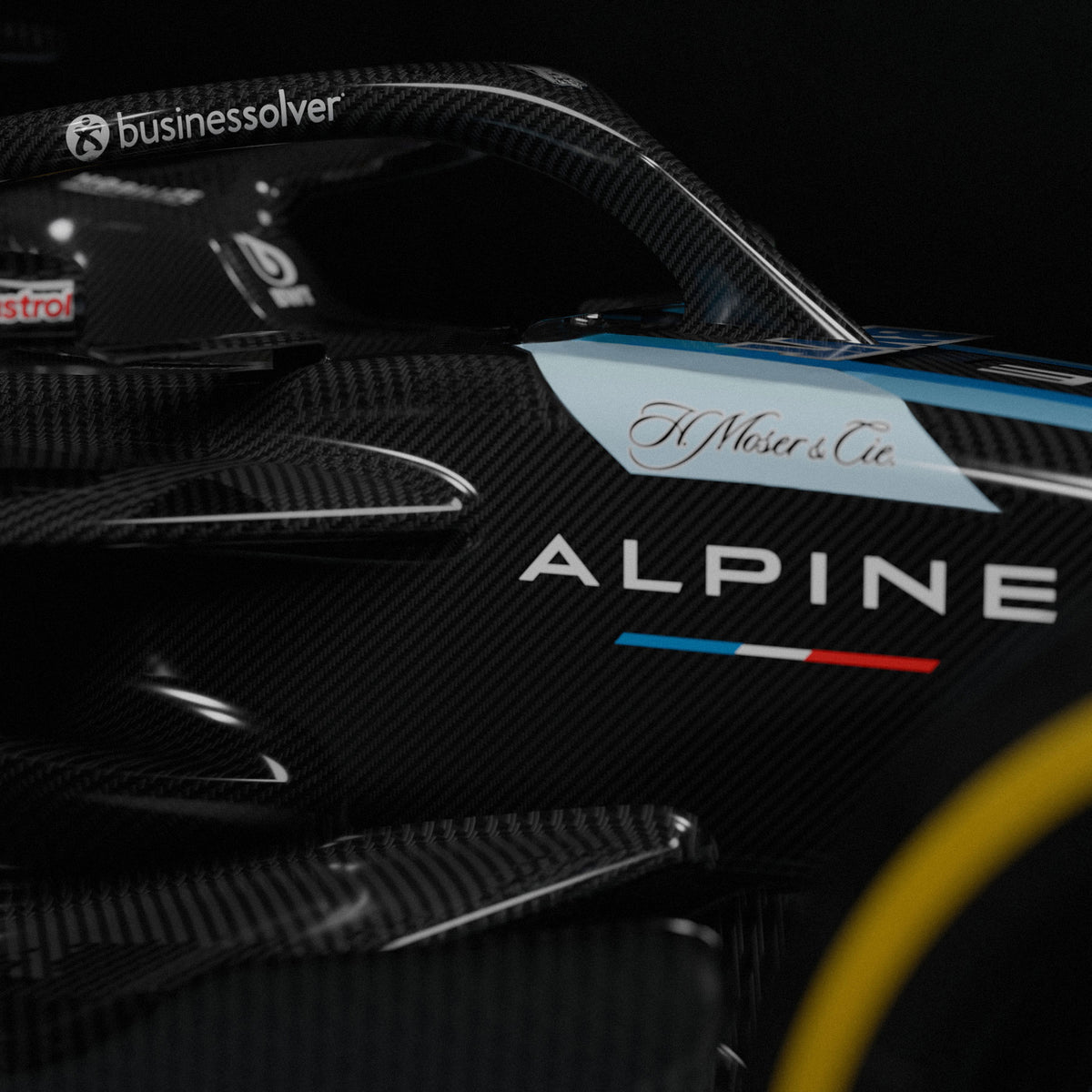 2024 Alpine A524 Formula 1-inspired show car, premium full-size display vehicle celebrating Alpine F1 Team engineering and design