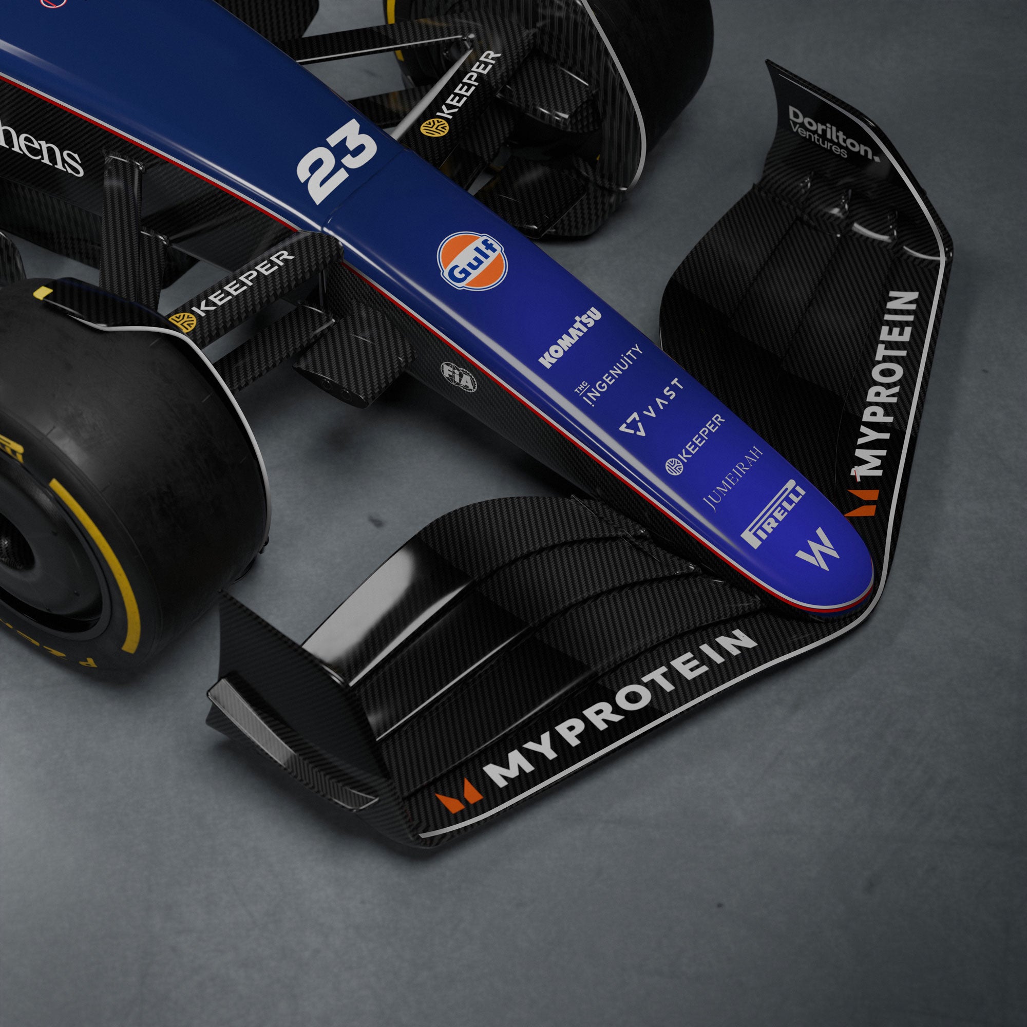 Official Williams Racing 2024 FW46 Show Car