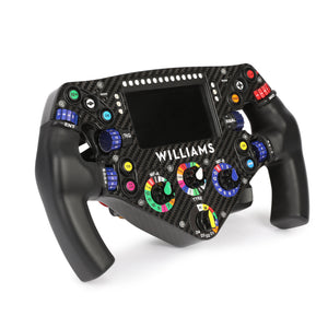 Official Atlassian Williams F1 Team FW46 1:1 replica steering wheel from the 2024 season, Formula 1-inspired collector piece