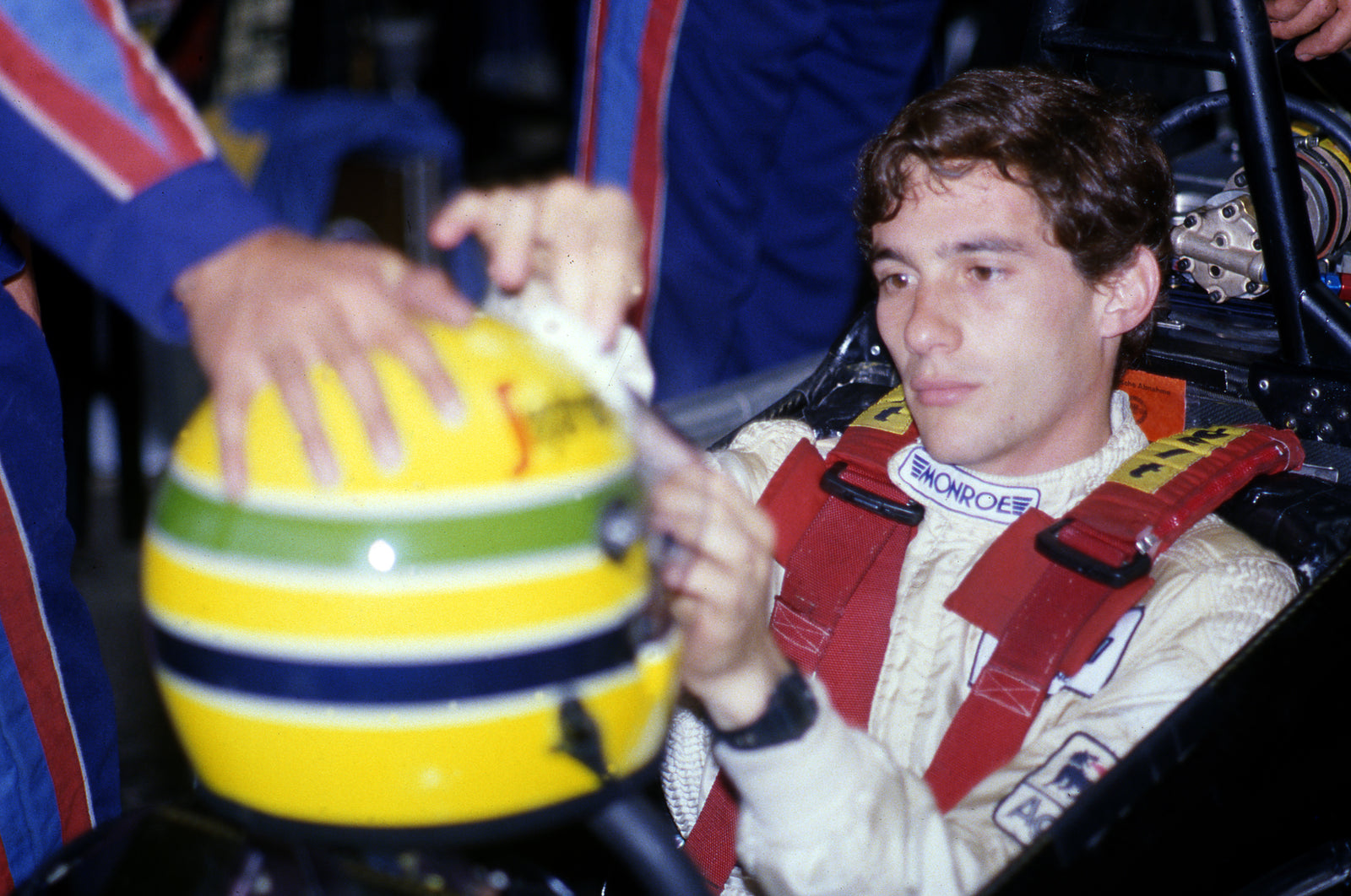 Officially Licensed Ayrton Senna 1984 F1® Replica Helmet