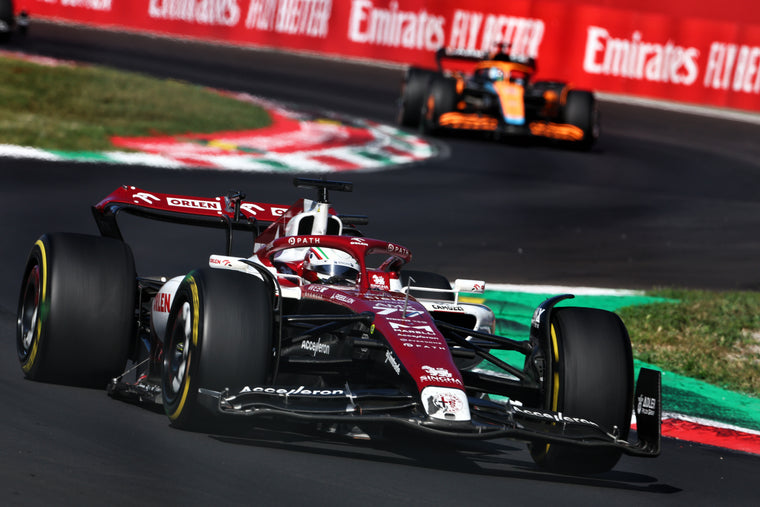Alfa Romeo C42 2022 full-size Formula 1 show car with Italian Grand Prix livery, premium display vehicle for collectors and exhibitions