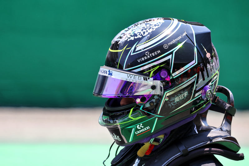 Zhou Guanyu 2024 1:2 Scale Helmet
