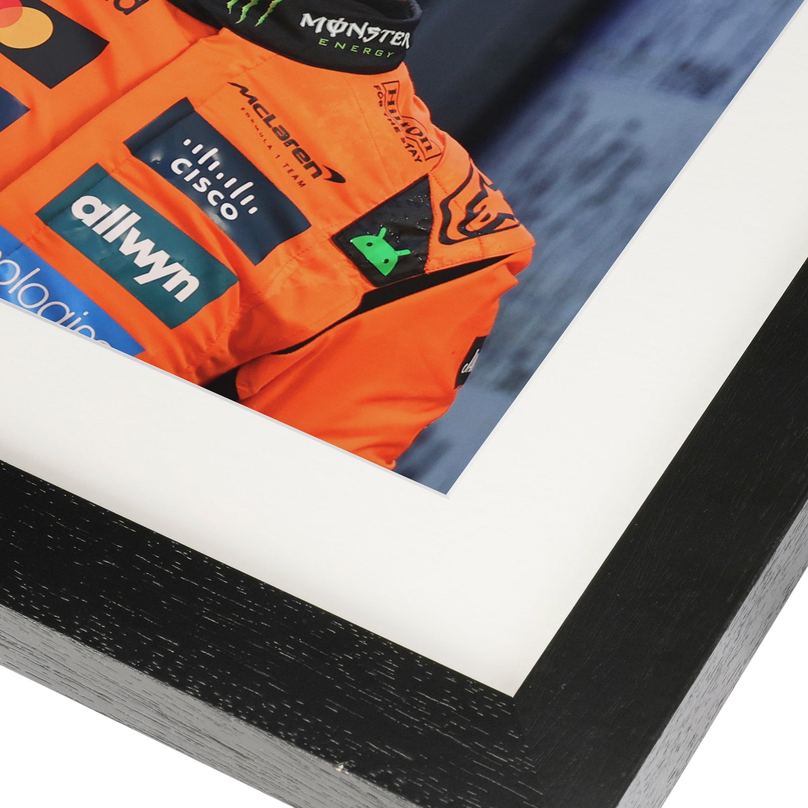 Lando Norris 2025 McLaren F1 Team Framed Print - Austrian GP