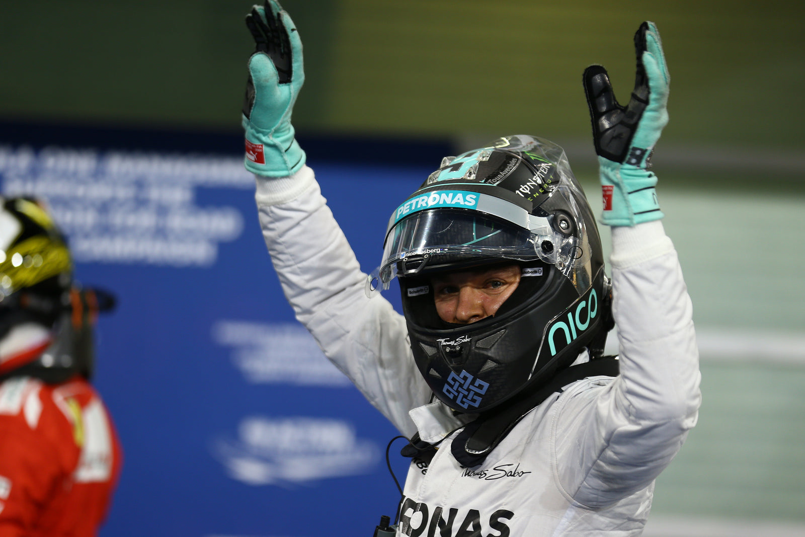 LOT 028 - Nico Rosberg 2014 Mercedes-AMG PETRONAS F1® Team Race Used Race Suit