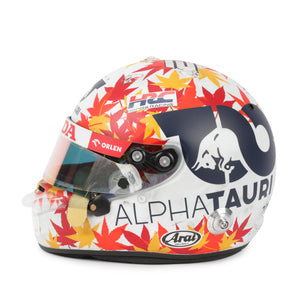 Yuki Tsunoda 2023 AlphaTauri Race Worn Helmet - Bahrain GP