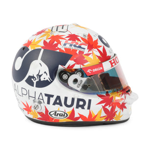 Yuki Tsunoda 2023 AlphaTauri Race Worn Helmet - Bahrain GP