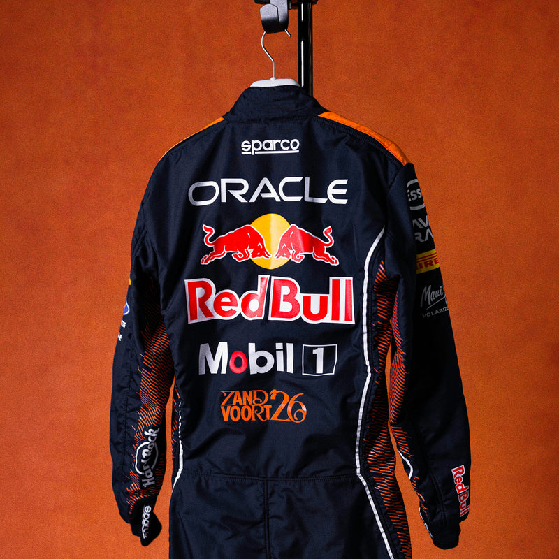 Auction Charity LOT 001 - Signed Max Verstappen, Oracle Red Bull Racing F1® Team, Dutch GP Weekend Worn Race Suit