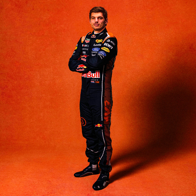 Signed Max Verstappen, Oracle Red Bull Racing F1® Team, Dutch GP Weekend Worn Race Suit