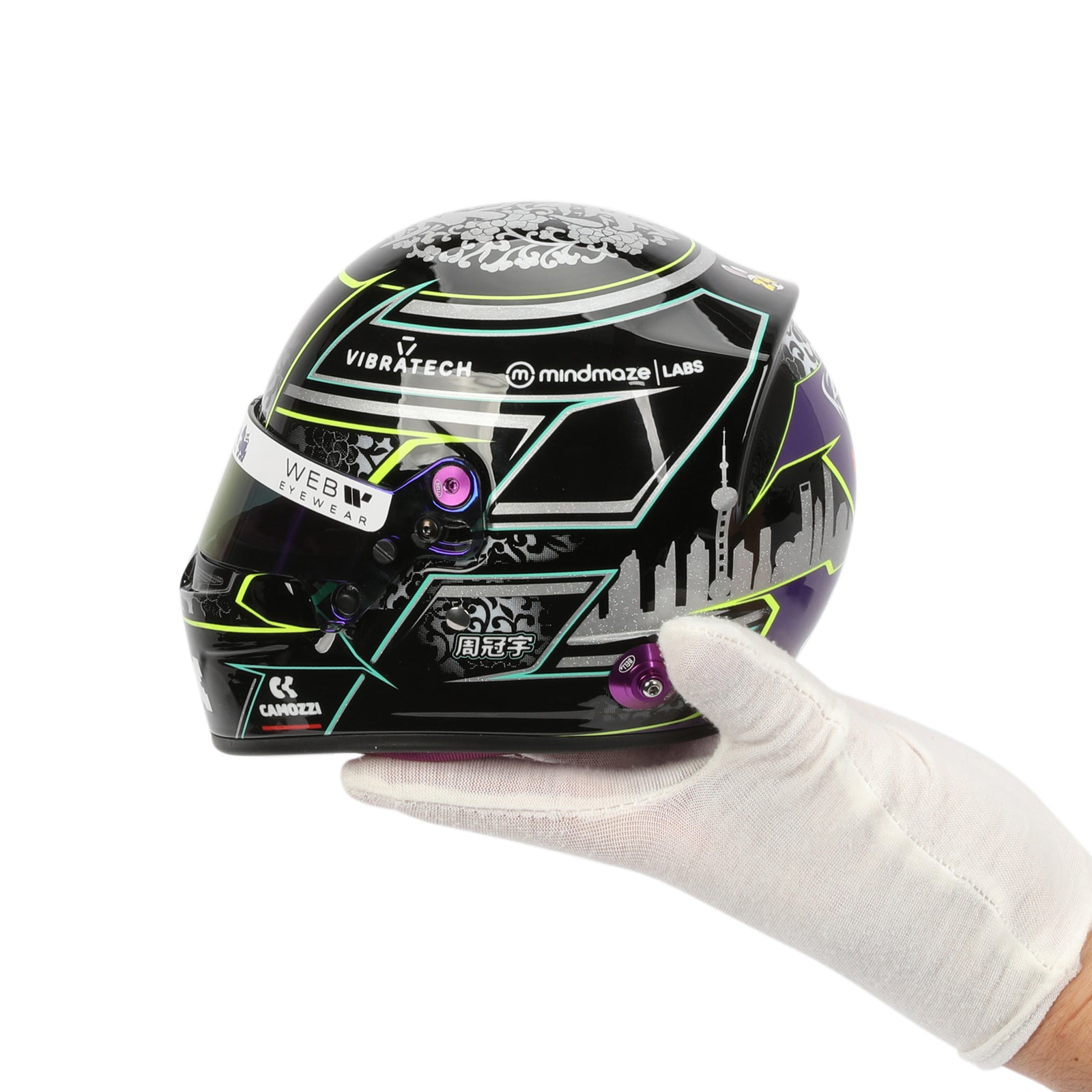 Zhou Guanyu 2024 1:2 Scale Helmet