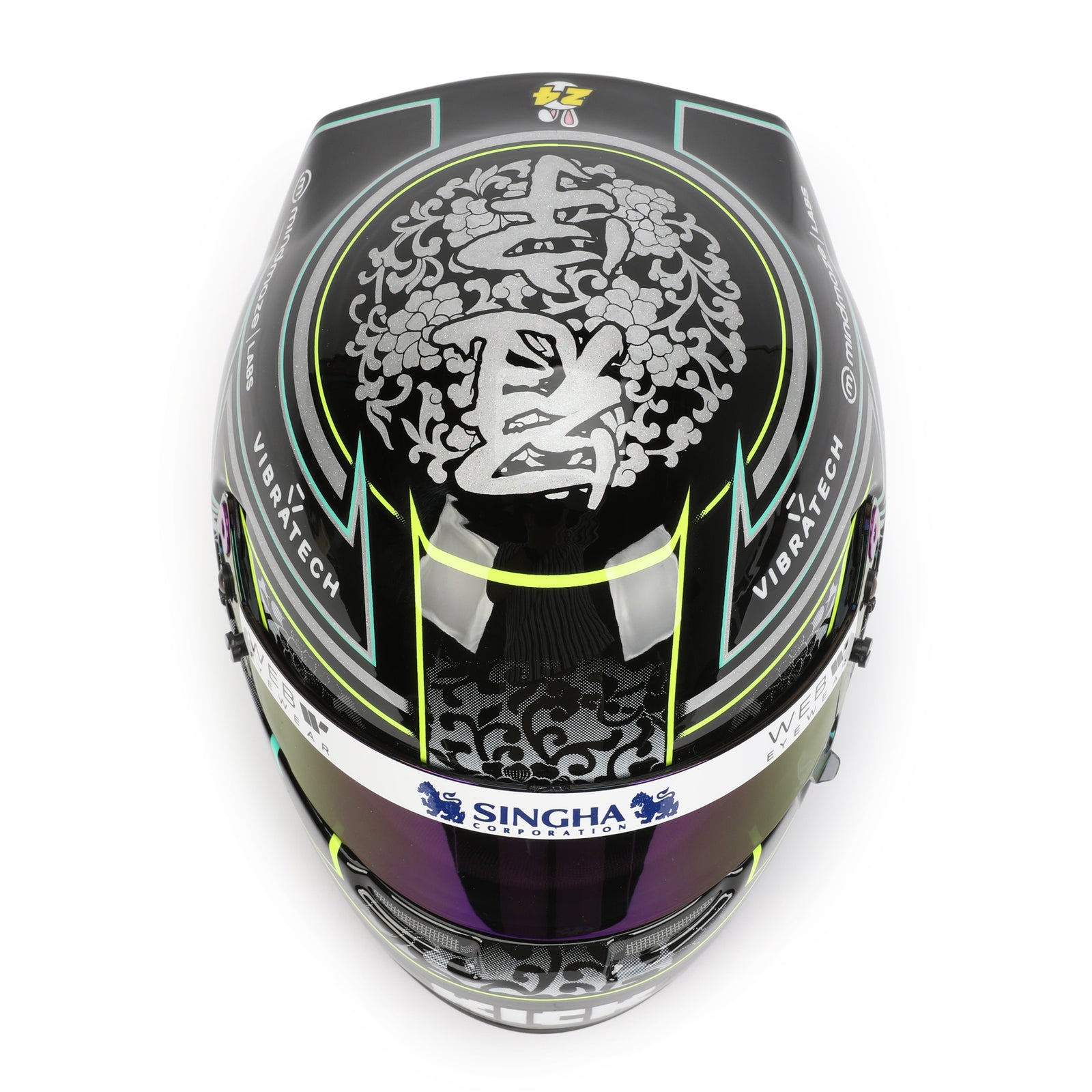 Zhou Guanyu 2024 1:2 Scale Helmet