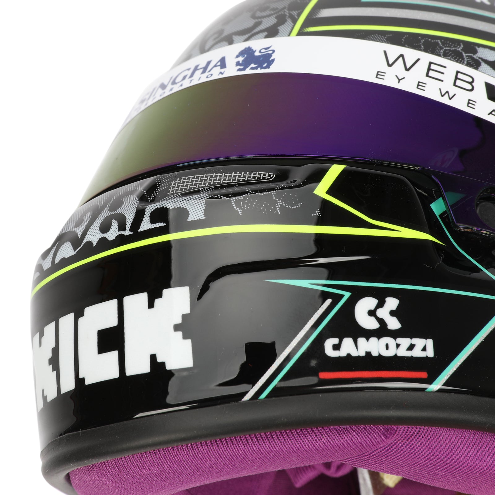 Zhou Guanyu 2024 1:2 Scale Helmet