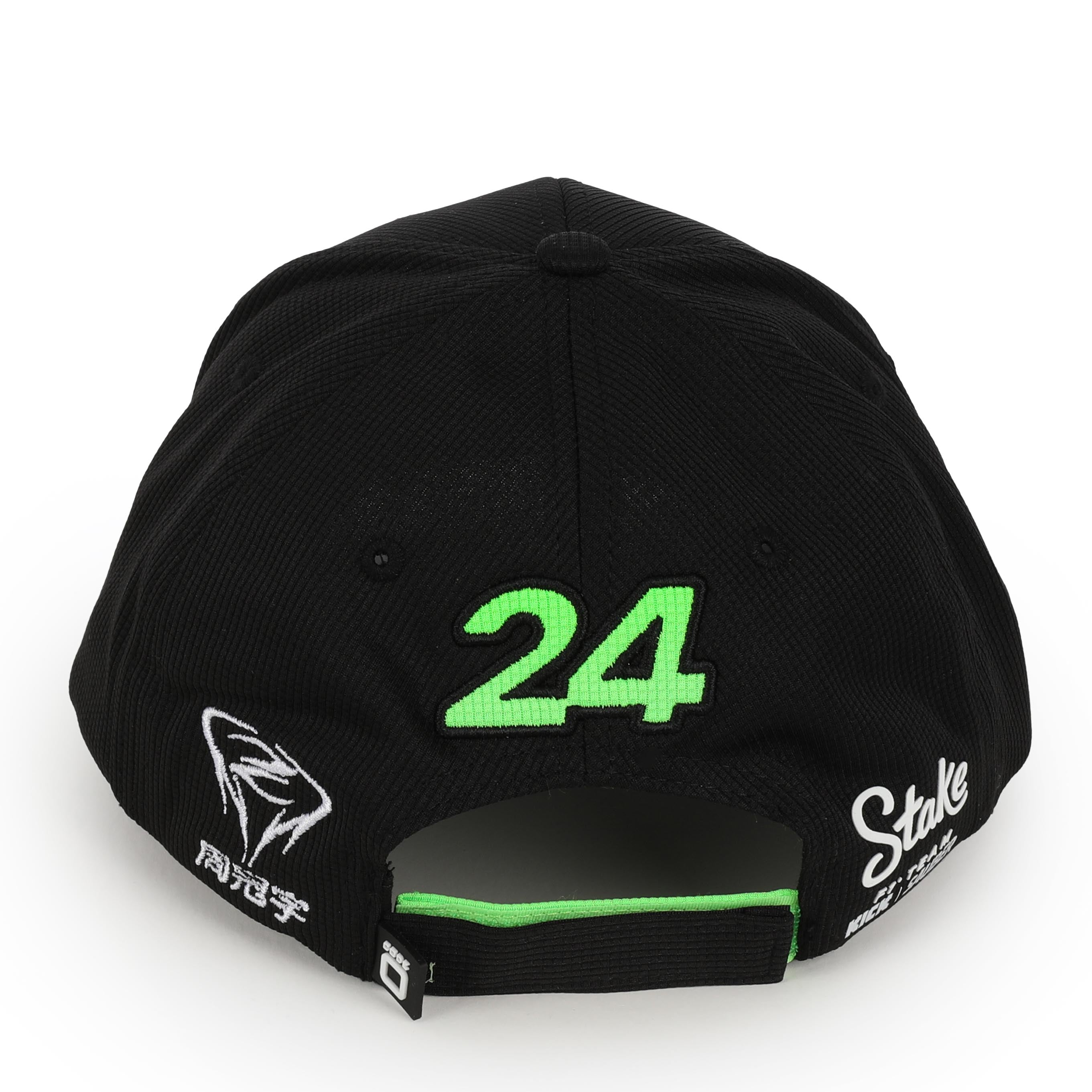 Zhou Guanyu 2024 Signed Stake F1 Team Kick Sauber Cap