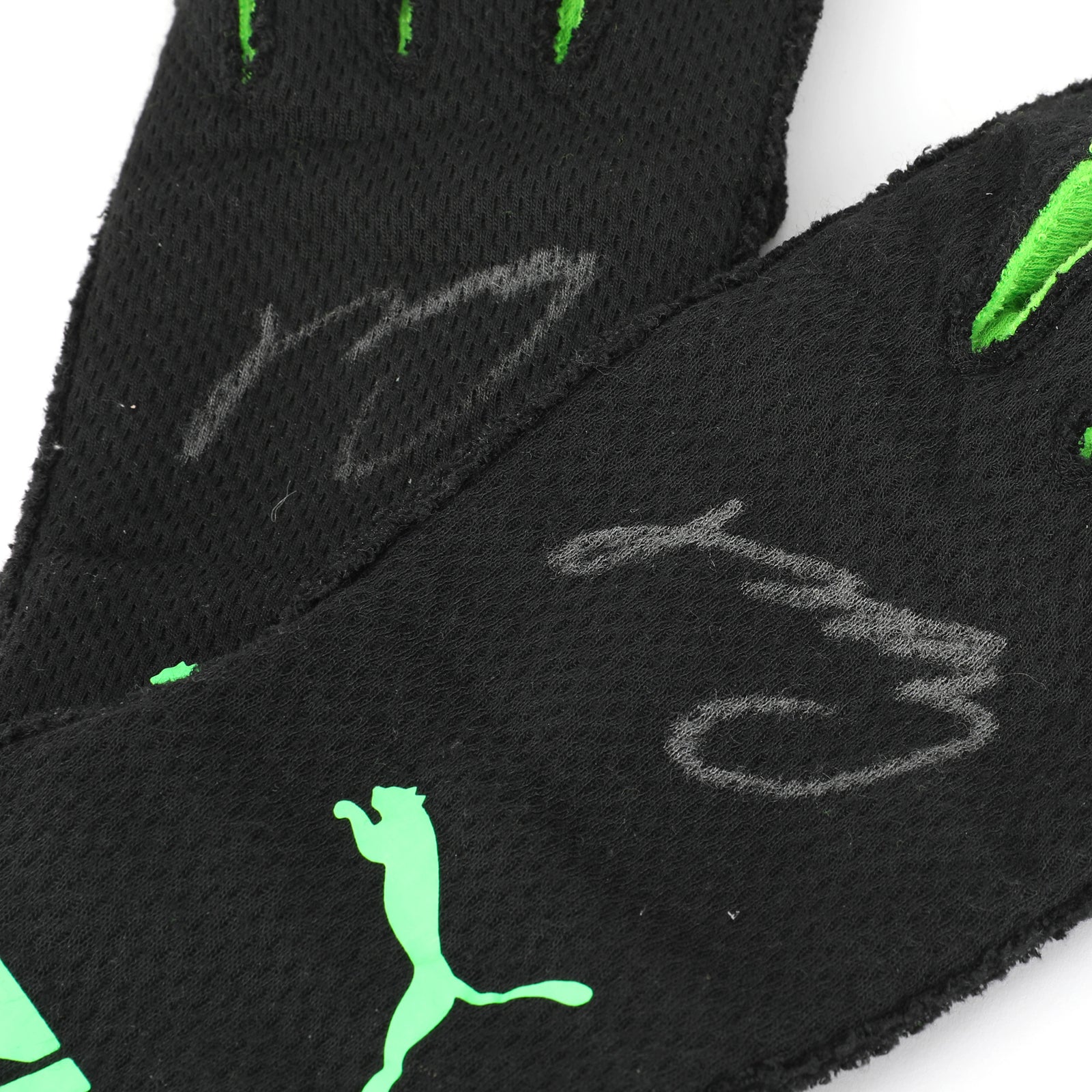 Guanyu Zhou Signed 2024 Grand Prix Used Stake F1 Team Kick Sauber Gloves